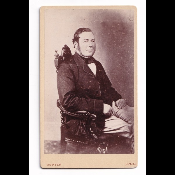 CDV: CDV: Seated Gentleman in Formal Attire. Dexter, King’s Lynn Card.: catalogue image 1