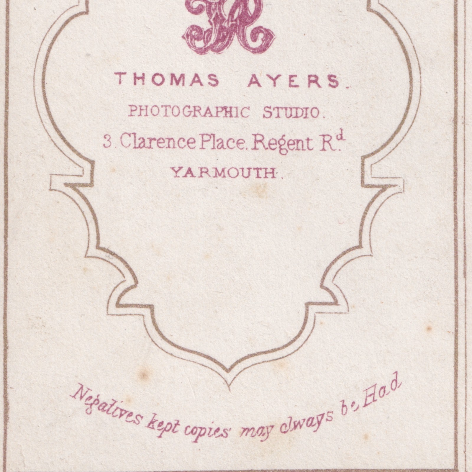 CDV: CDV: Thomas Ayers Card, Yarmouth. Seated Woman, Full Dress, Reading. Ornate Desk: catalogue image 16