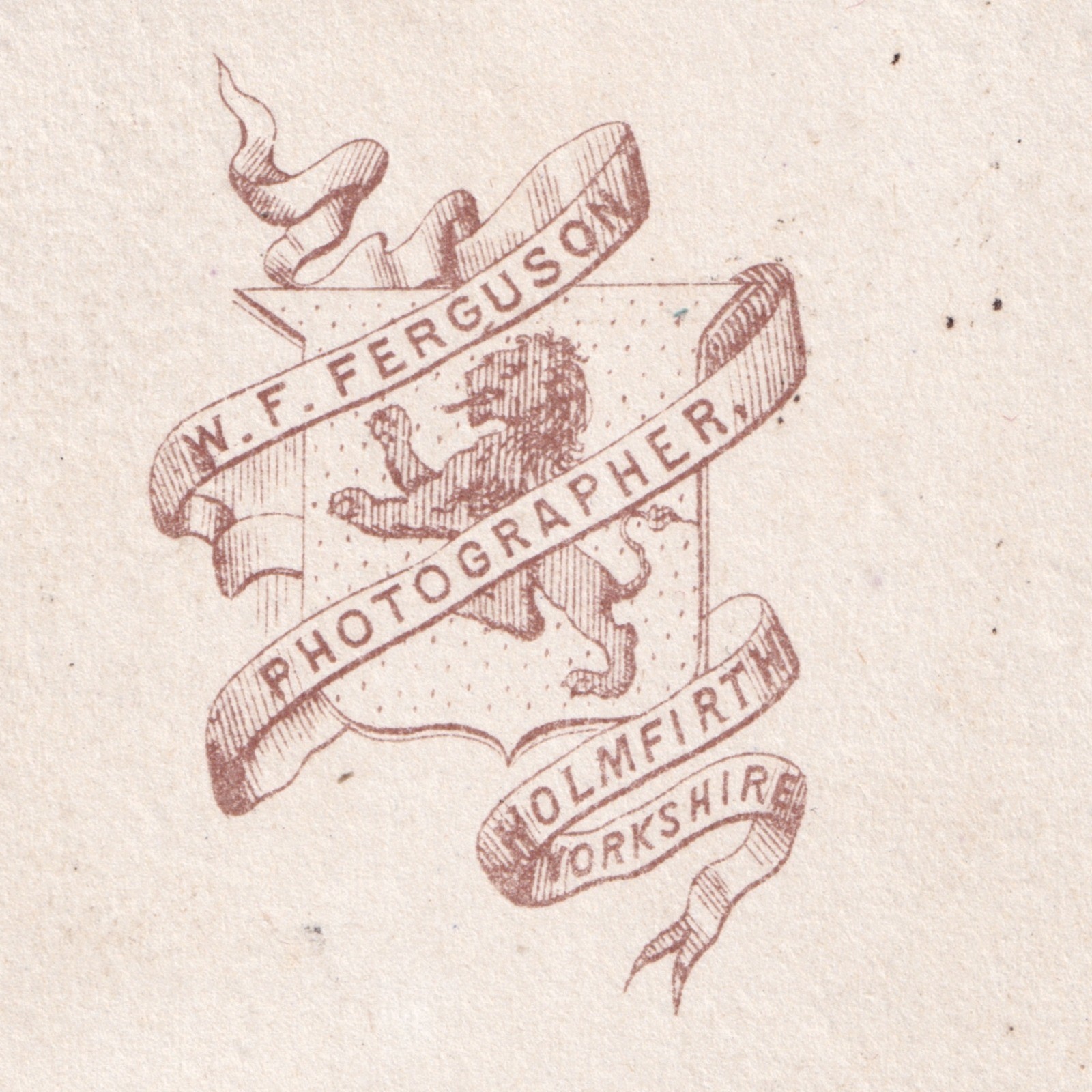 CDV: CDV: W.F. Ferguson Card, Holmfirth, Yorkshire. Seated Man with Beard.: catalogue image 17