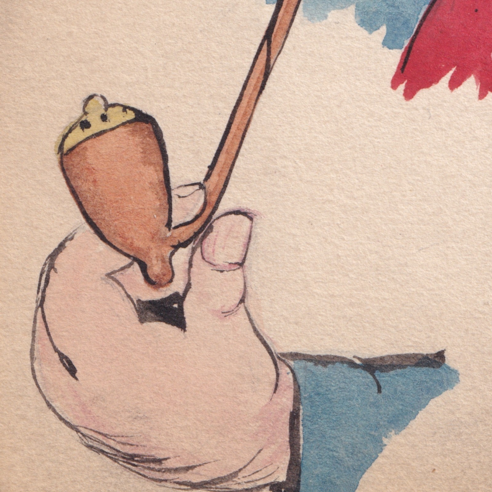 Ephemera: Old Illustration, titled A Dutchman Really Happy by a HORACE J FORD.: catalogue image 12
