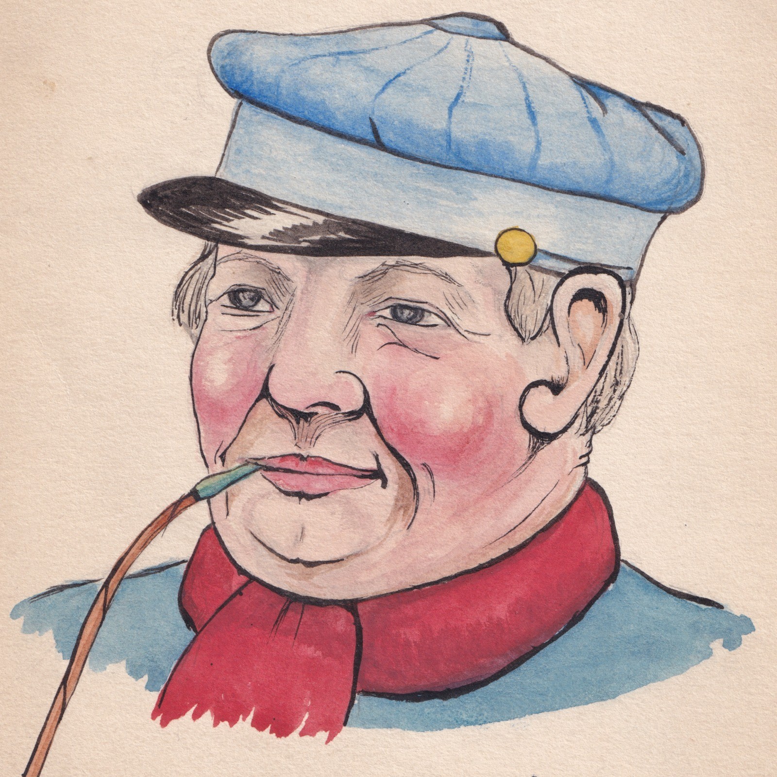 Ephemera: Old Illustration, titled A Dutchman Really Happy by a HORACE J FORD.: catalogue image 7