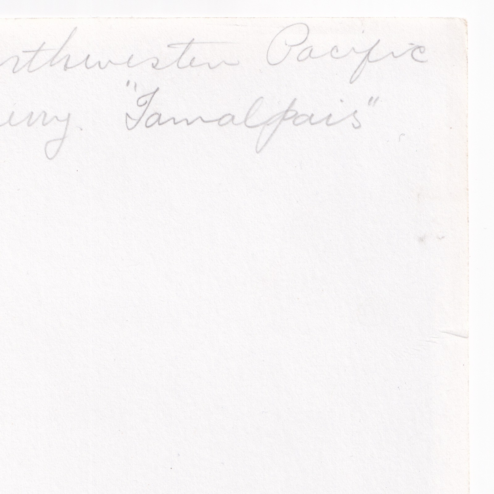 Photograph: Old Photograph, Northwestern Pacific Ferry, Tamalpais.: catalogue image 17