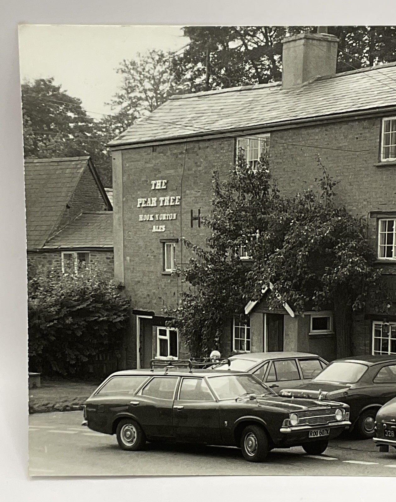Photograph: Photograph, Pear Tree Pub, Hook Norton, Classic Cars Parked Outside.: catalogue image 5