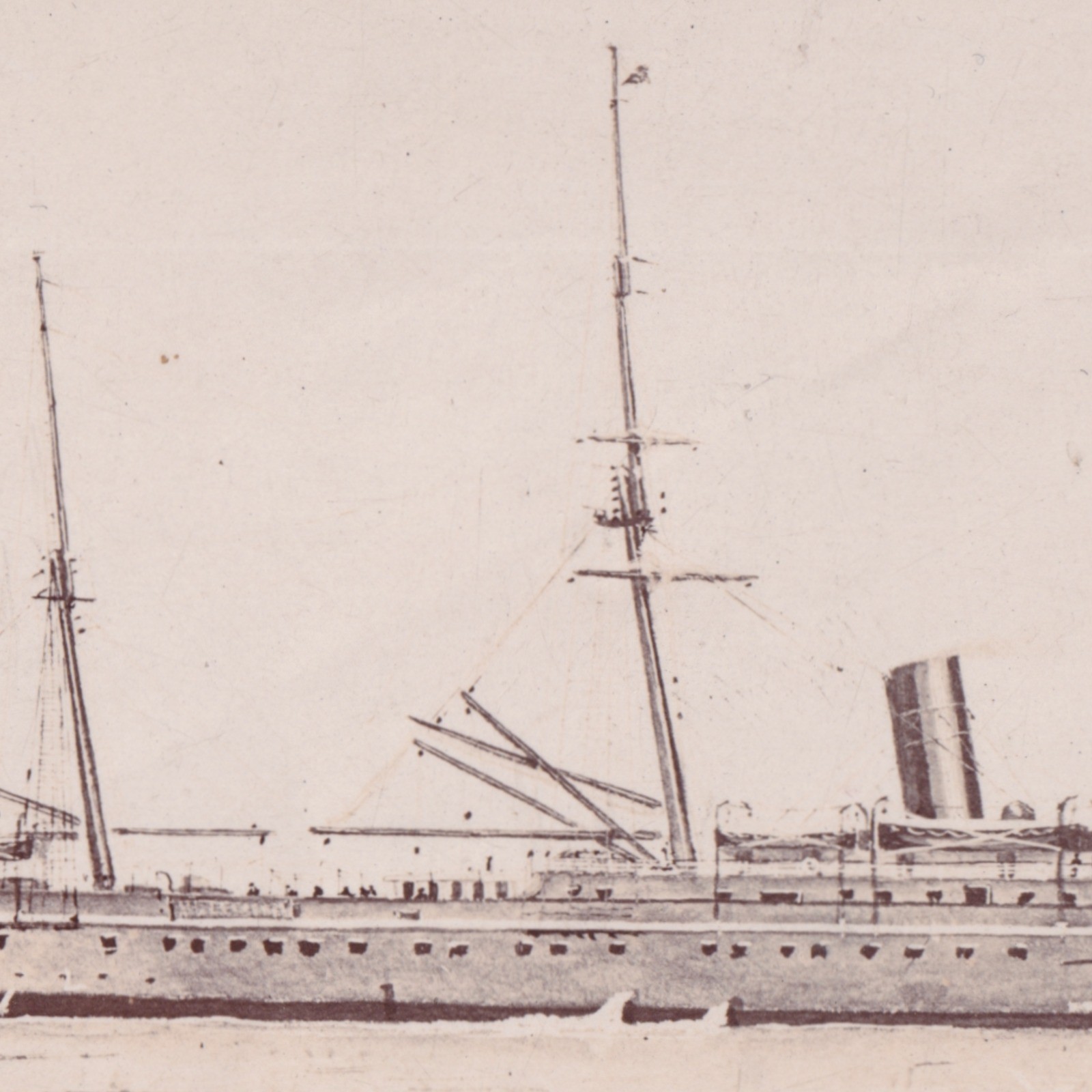Photograph: Photograph: Ship or Boat. Poonah 1875.: catalogue image 5