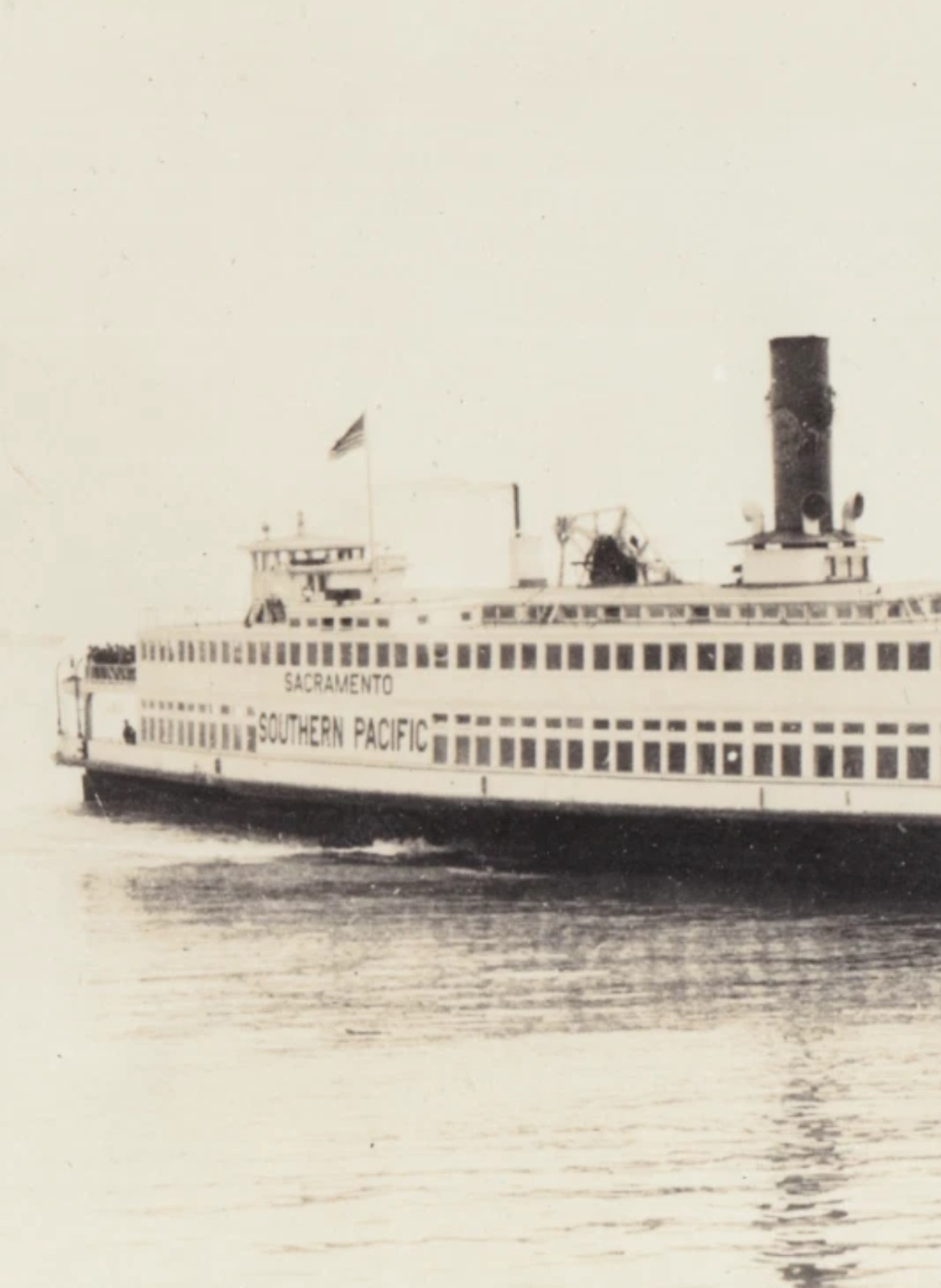 Photograph: Old Photograph, Southern Pacific Ferry Sacramento.: catalogue image 3