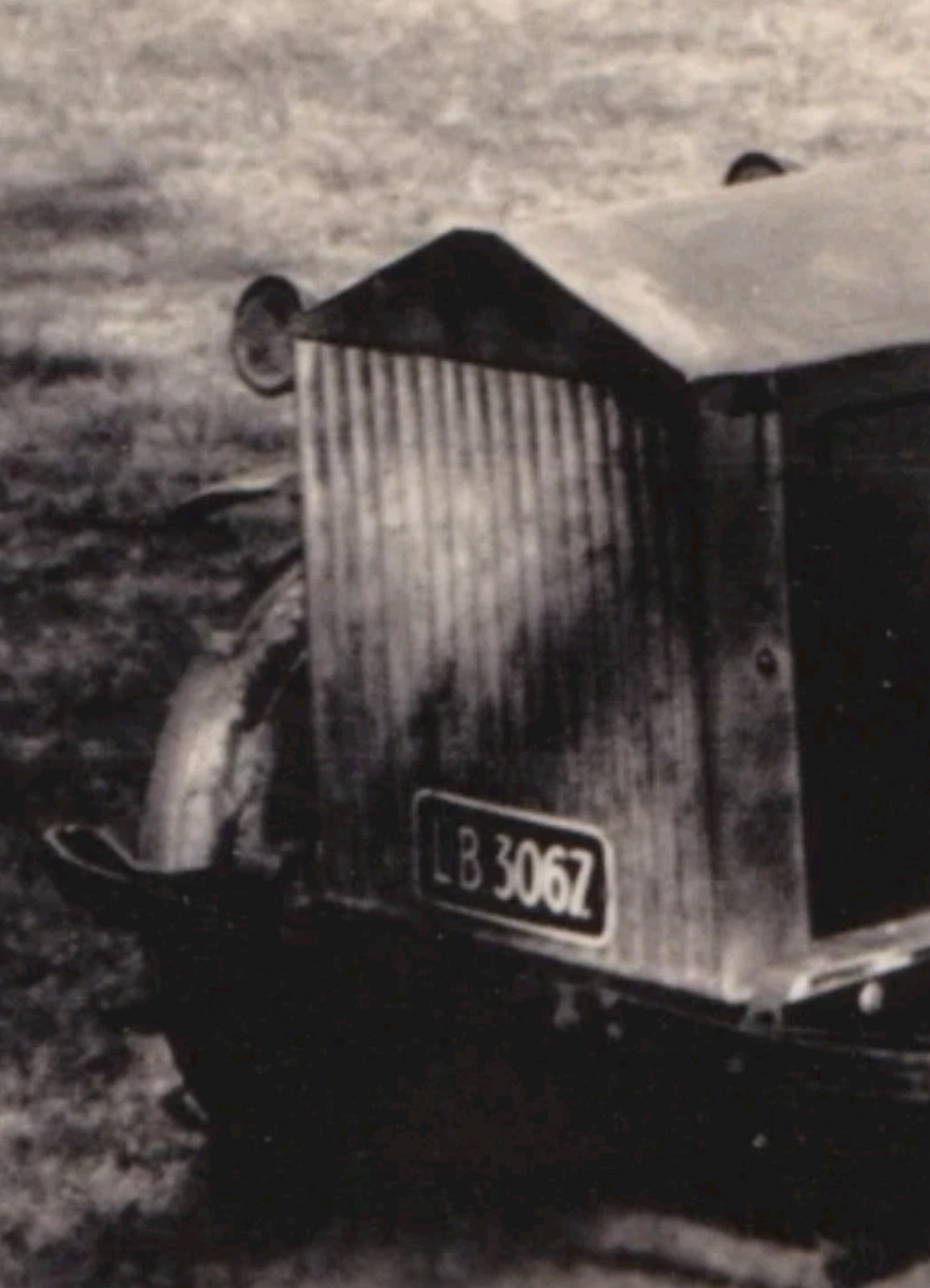 Photograph: Vintage Photograph – Young Child Playing in Model Pedal Car or Similar: catalogue image 4