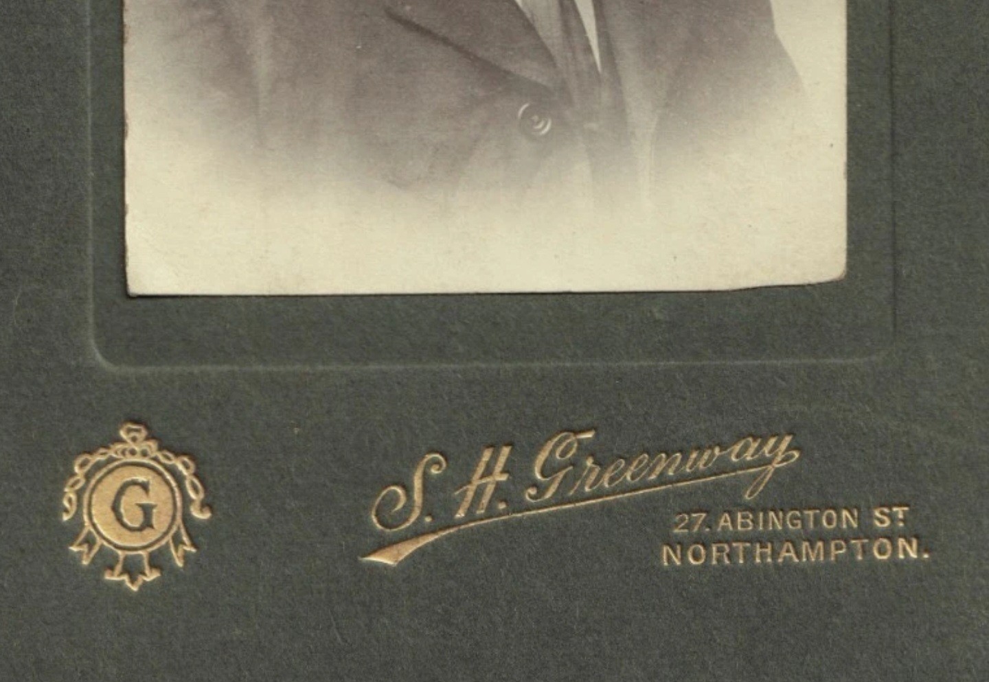 Photograph: Photograph Young Man, Possible Wellingborough Links. S.H Greenway, Northampton: S. H Greenway, Northampton, Northamptonshire: catalogue image 4