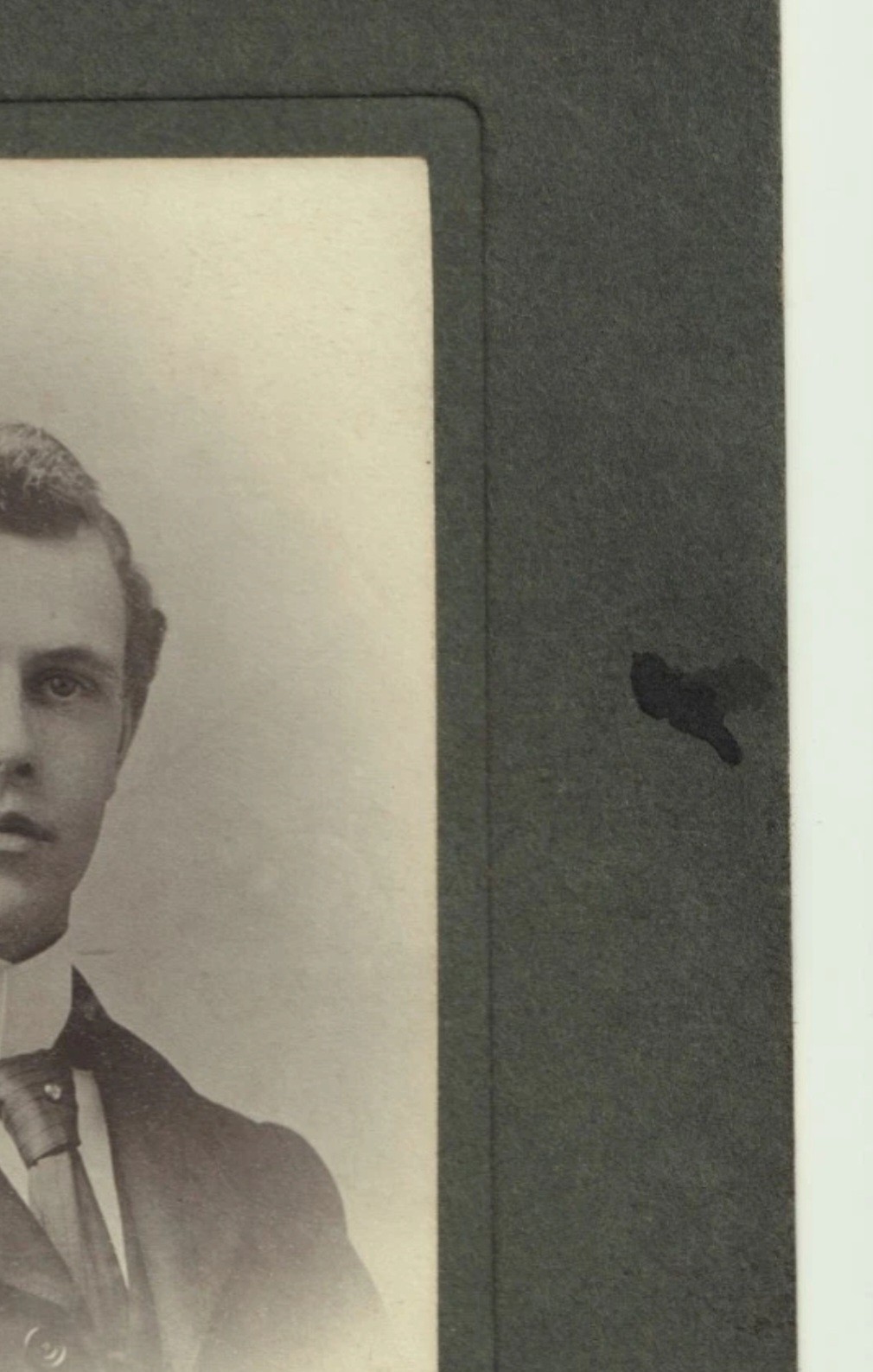 Photograph: Photograph Young Man, Possible Wellingborough Links. S.H Greenway, Northampton: S. H Greenway, Northampton, Northamptonshire: catalogue image 5