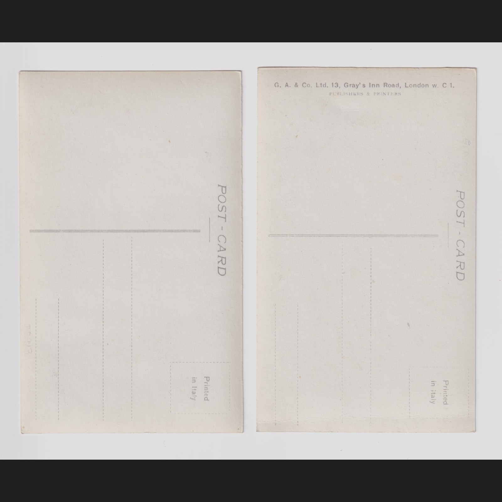 Postcard: Postcards X 2: Stylized Female Portraits, G. Meschini.: catalogue image 14