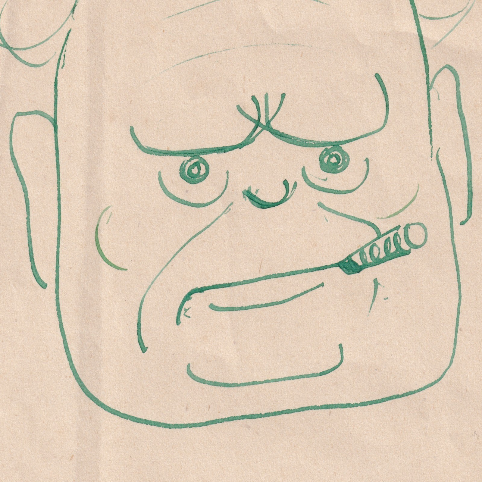 Ephemera: Winston Churchill Caricature Sketch “Winstonio Churchillini”: catalogue image 11