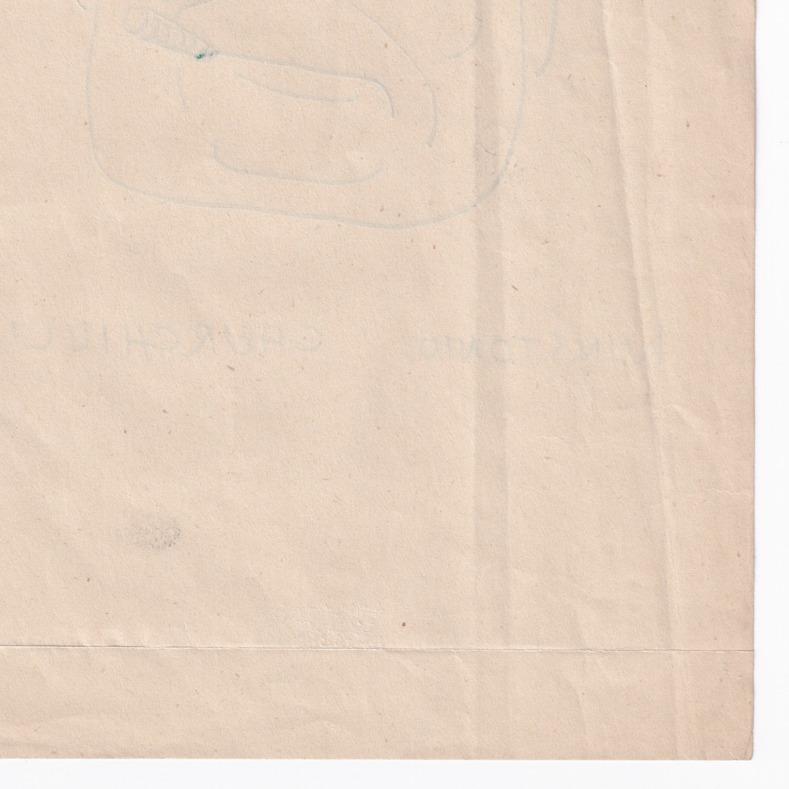 Ephemera: Winston Churchill Caricature Sketch “Winstonio Churchillini”: catalogue image 16