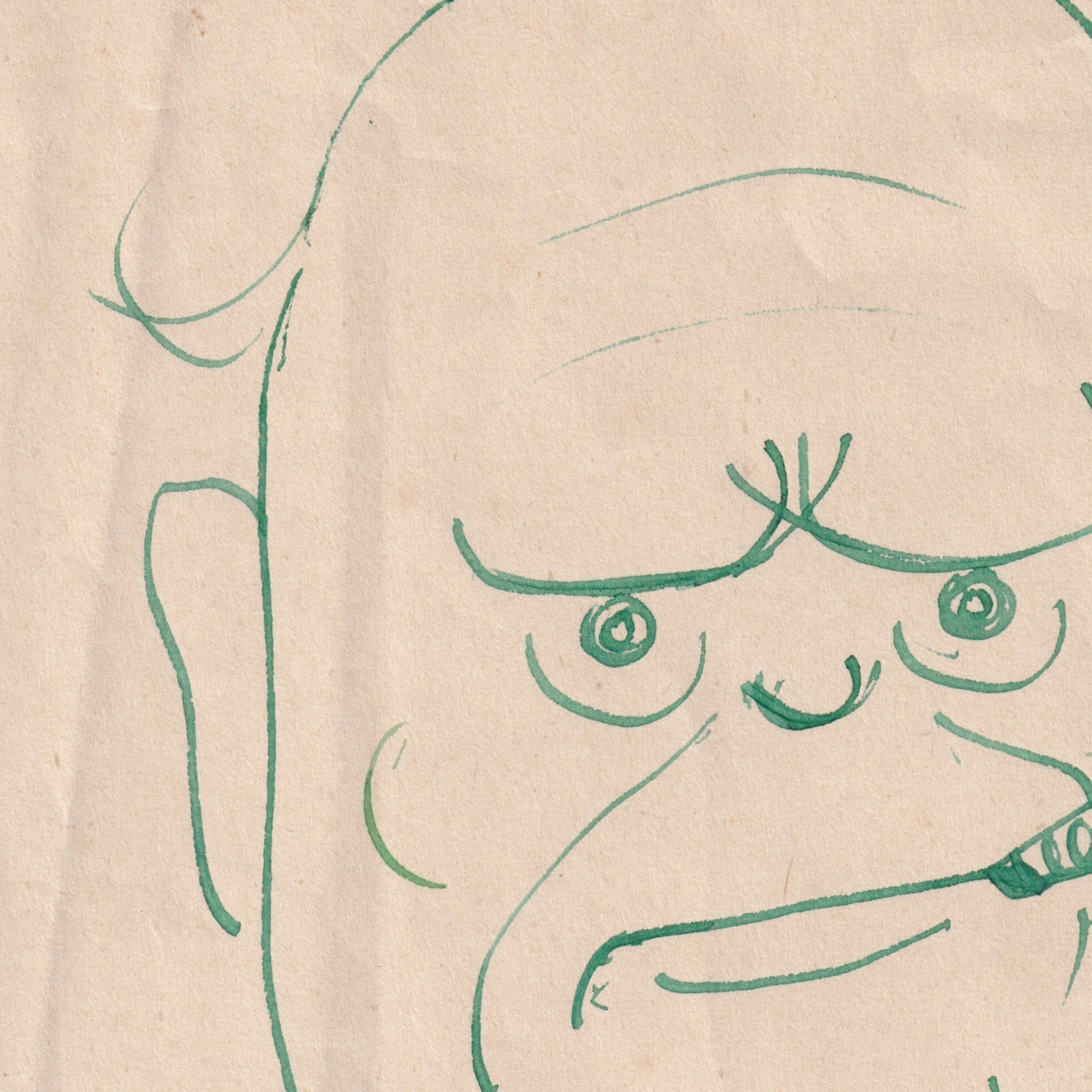 Ephemera: Winston Churchill Caricature Sketch “Winstonio Churchillini”: catalogue image 9