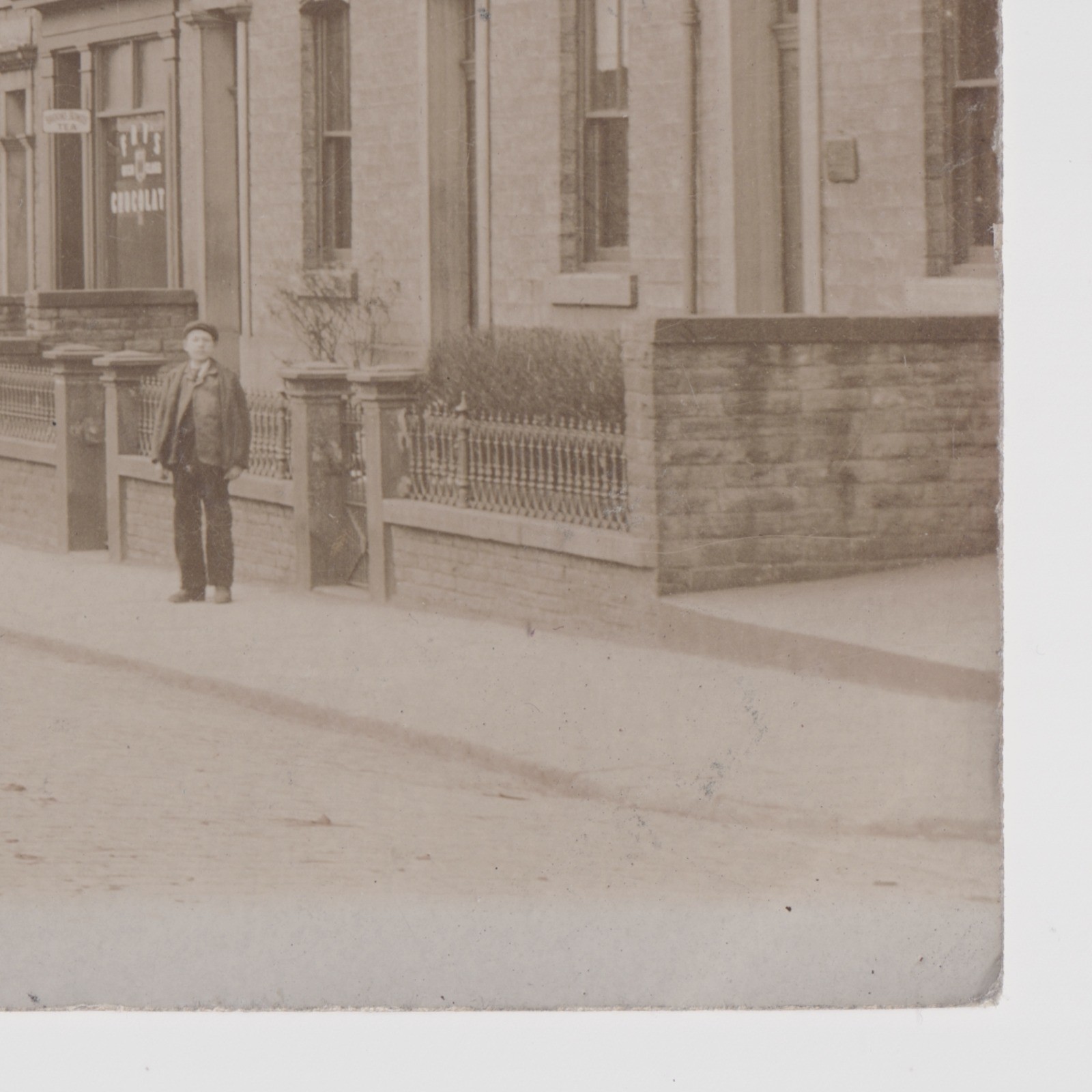 Postcard: Postcard: Albion Road, New Mills, Derbyshire, Real Photograph.: catalogue image 12