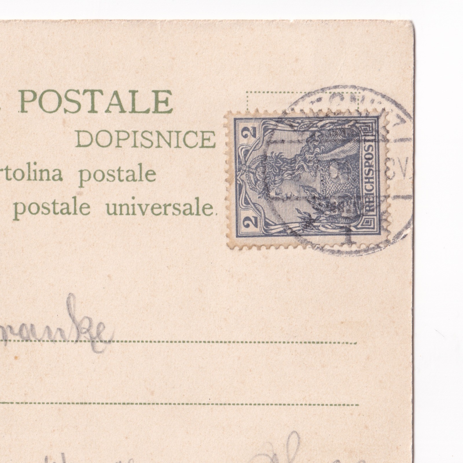 Postcard: Postcard: Art Nouveau, Beautiful Profile Portrait of a Woman. H.Tr - K. & B-D: catalogue image 13