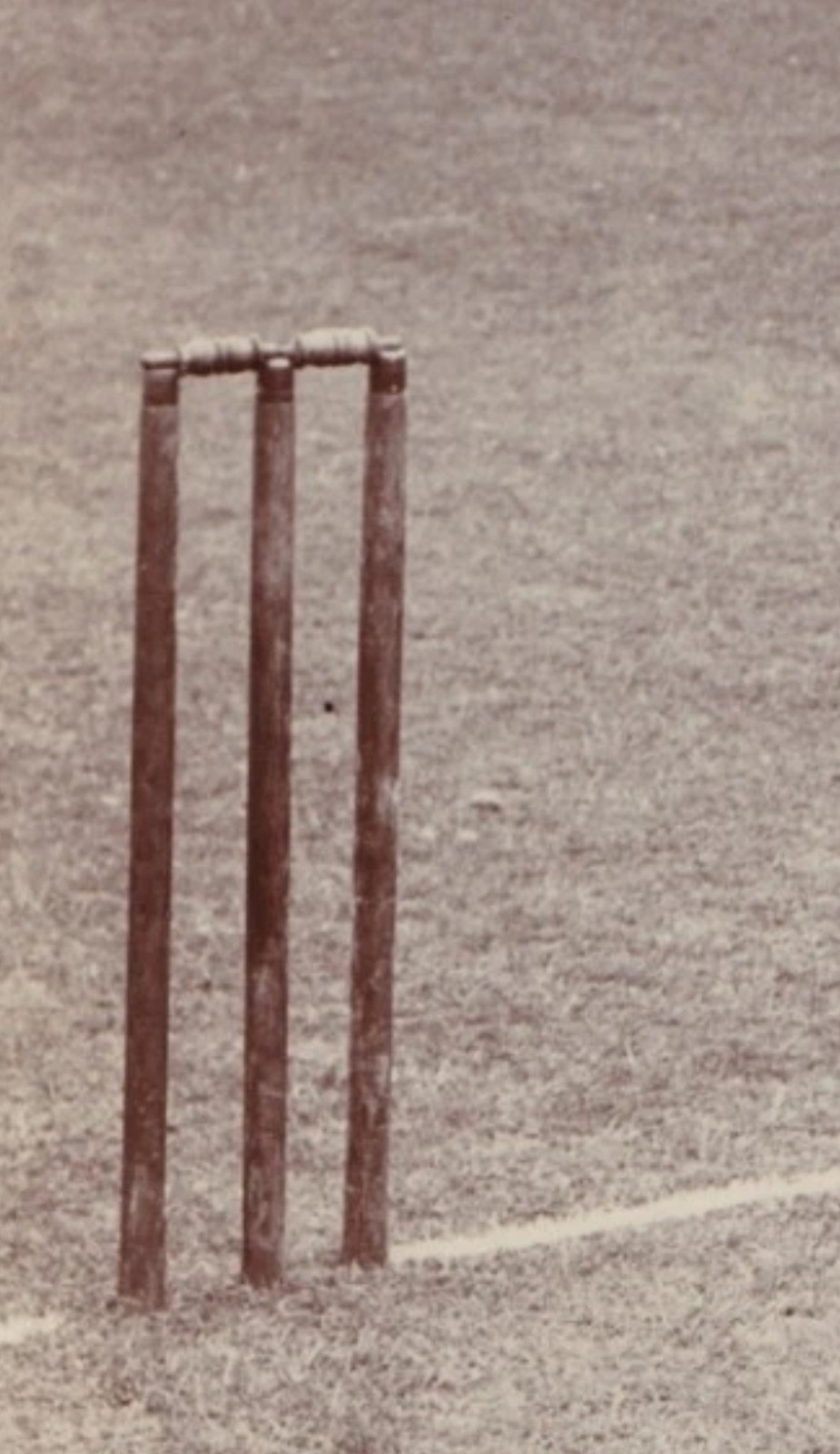 Postcard: Postcard, Cricket Player in Kit on Field waiting to Bat. Real Photograph.: catalogue image 5