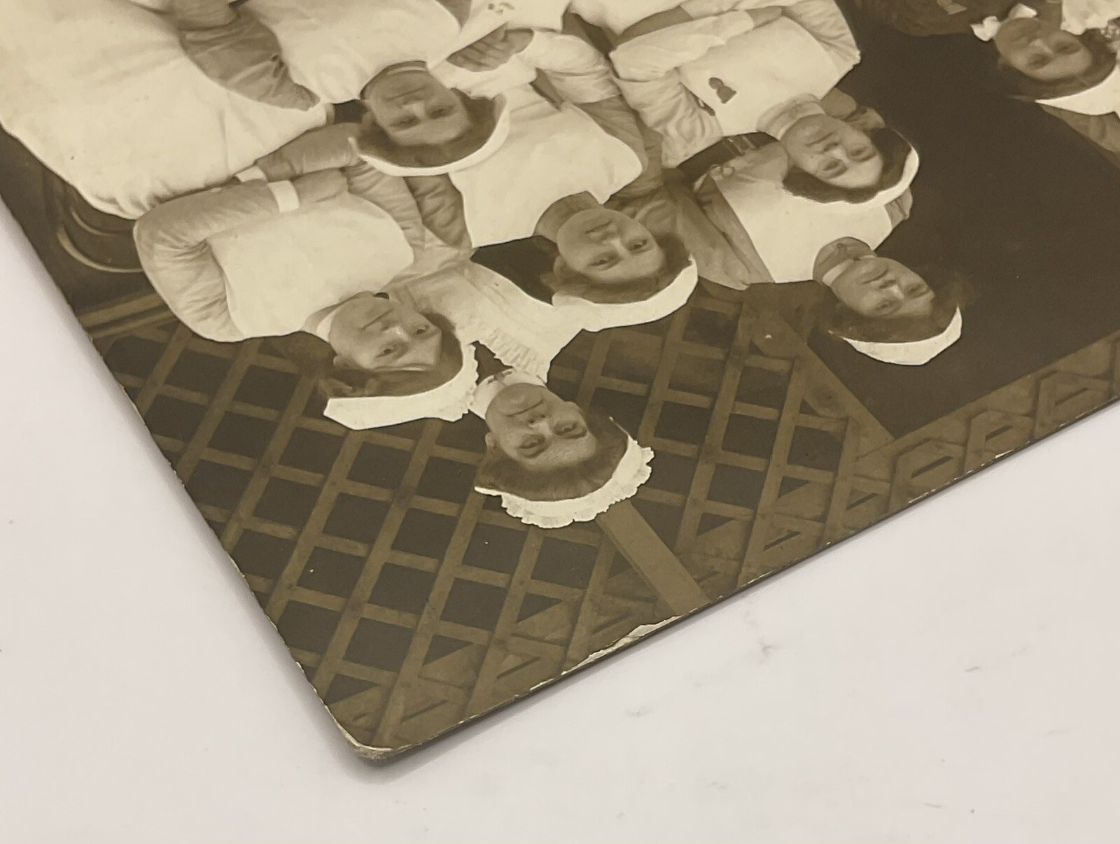Postcard: Old Postcard, Group Of Nurses, Dated 1915. Real Photograph, A.J Hilder.: catalogue image 9