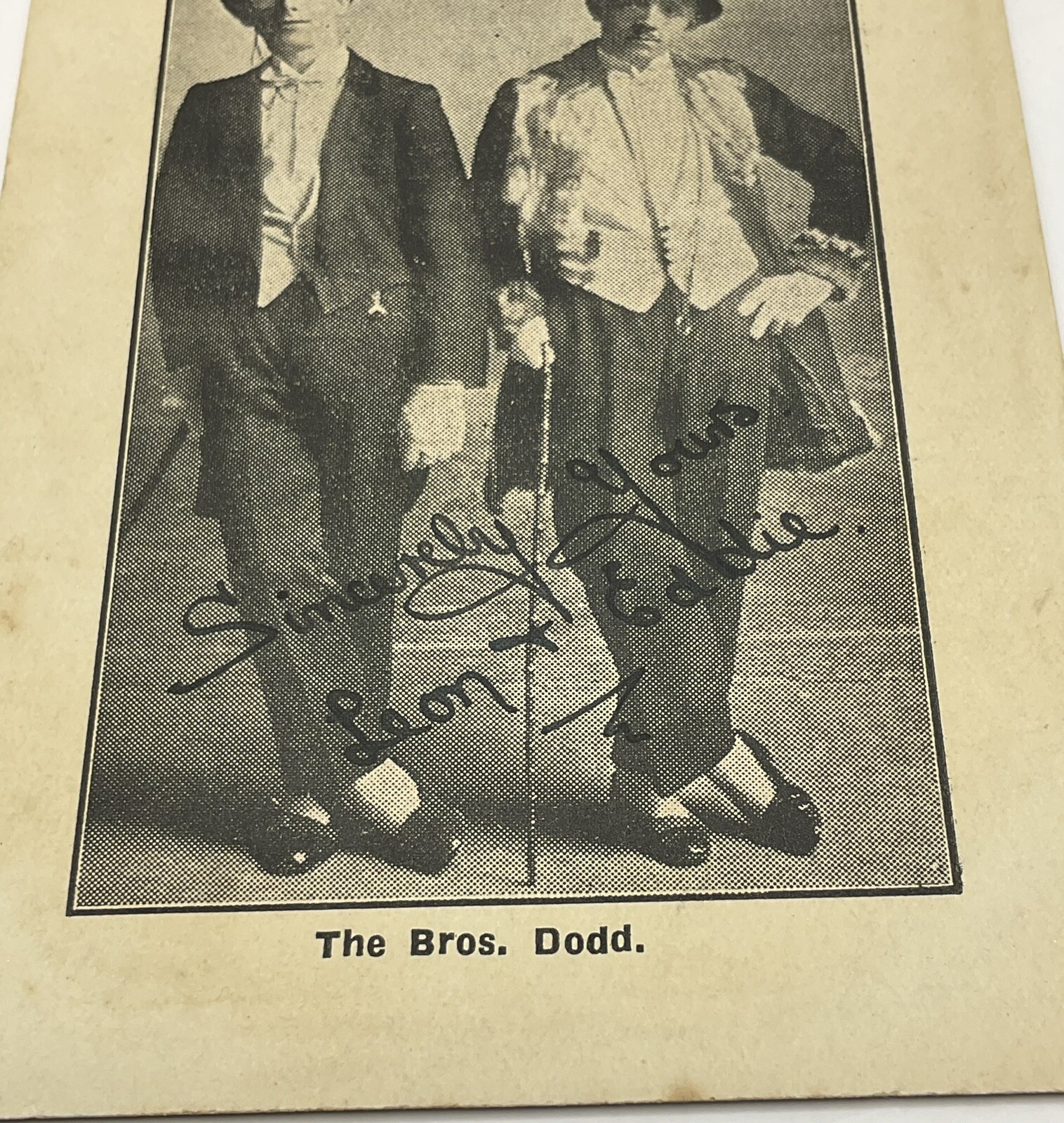 Postcard: Vintage Postcard, Jack T Willcox’s Royal Jesters, 1922. The Bros Dodd.: catalogue image 2