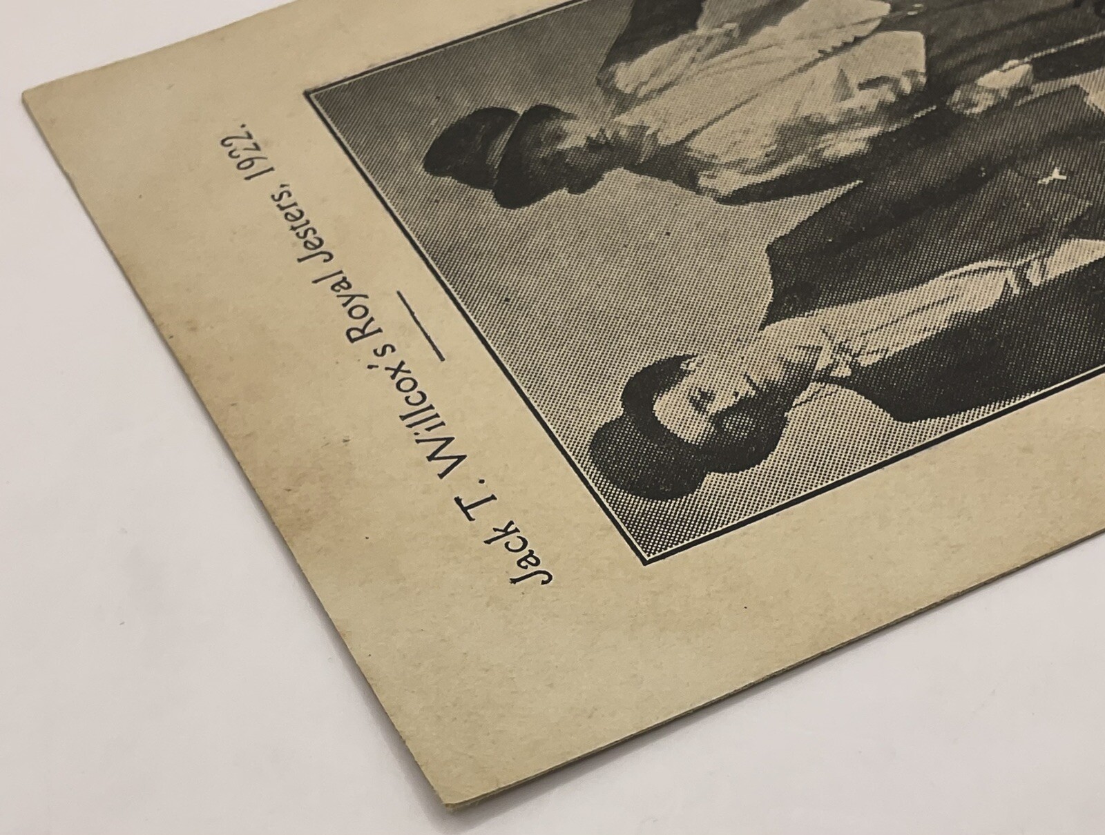 Postcard: Vintage Postcard, Jack T Willcox’s Royal Jesters, 1922. The Bros Dodd.: catalogue image 7