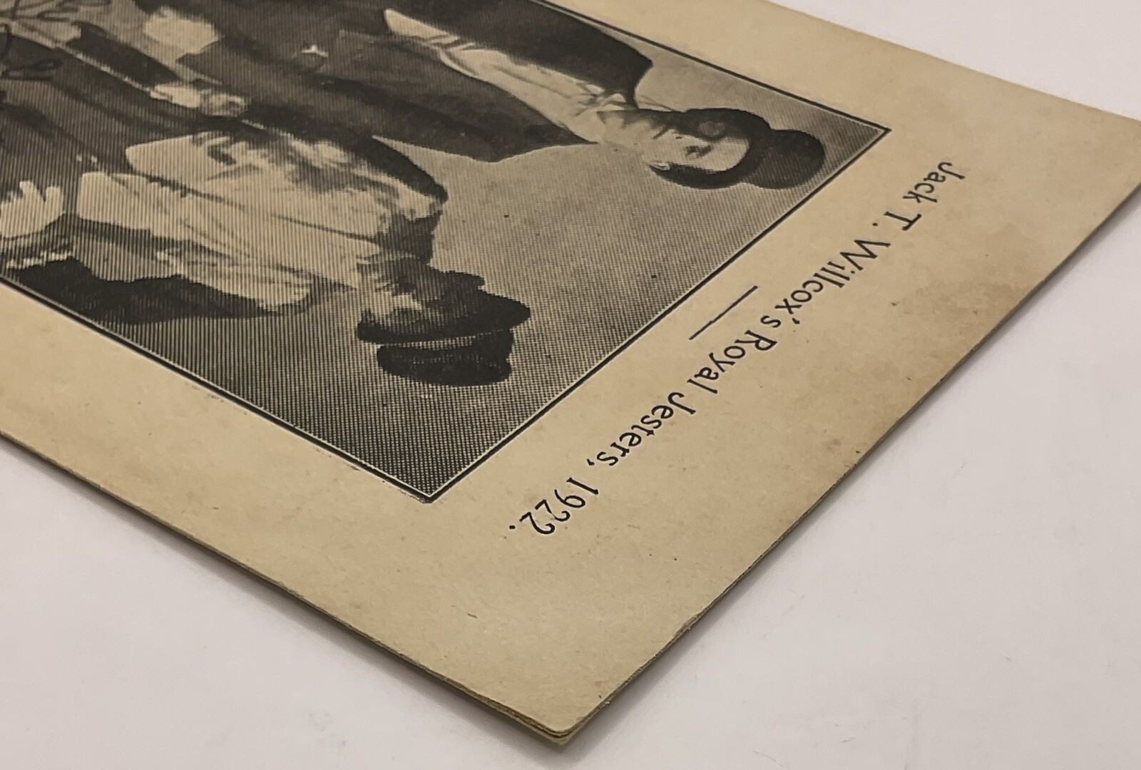 Postcard: Vintage Postcard, Jack T Willcox’s Royal Jesters, 1922. The Bros Dodd.: catalogue image 9