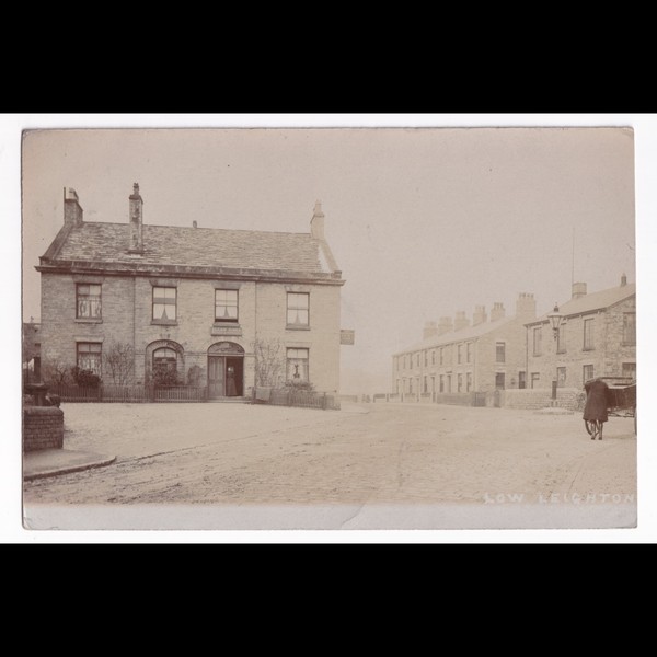 Postcard: Postcard: Low Leighton, Derbyshire, Pub. Real Photograph.: catalogue image 1