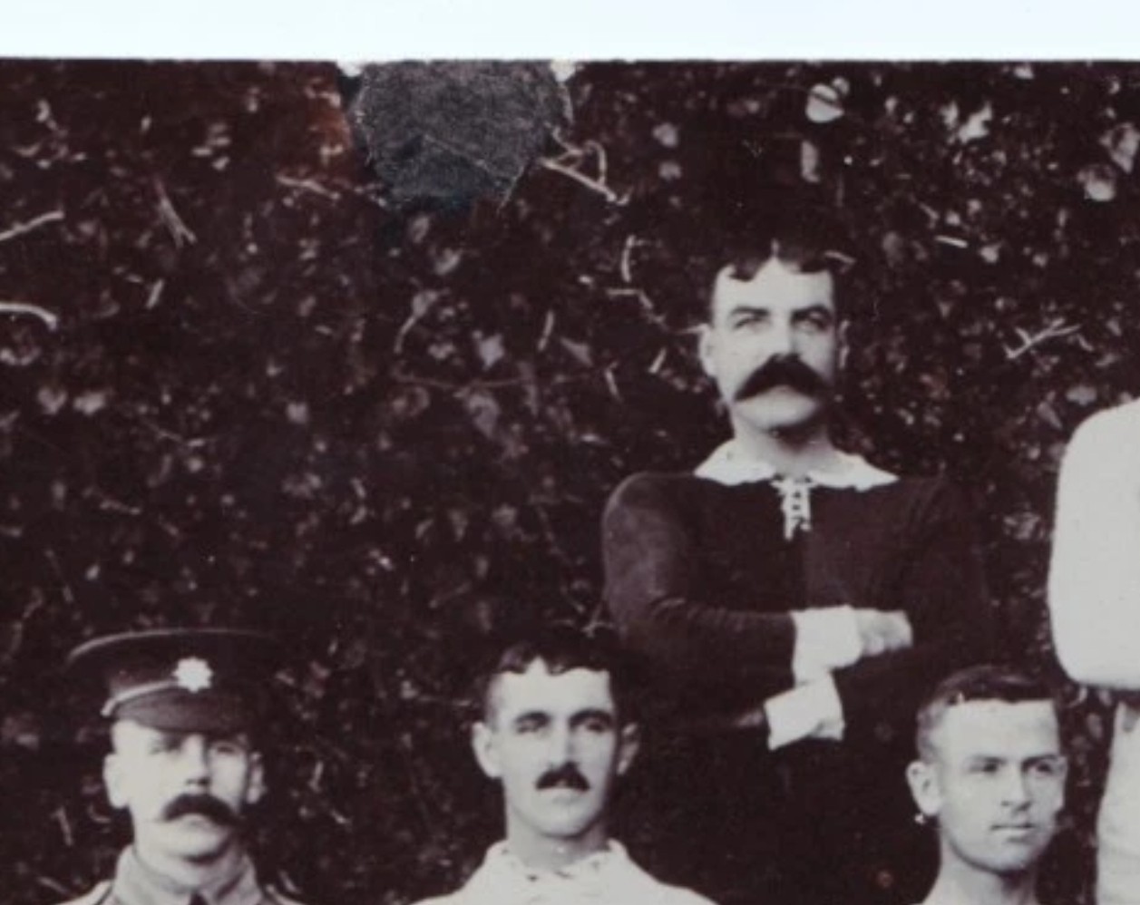 Postcard: Postcard: Military / Army Football Team and Soldiers in Uniform, Real Photograph: catalogue image 9