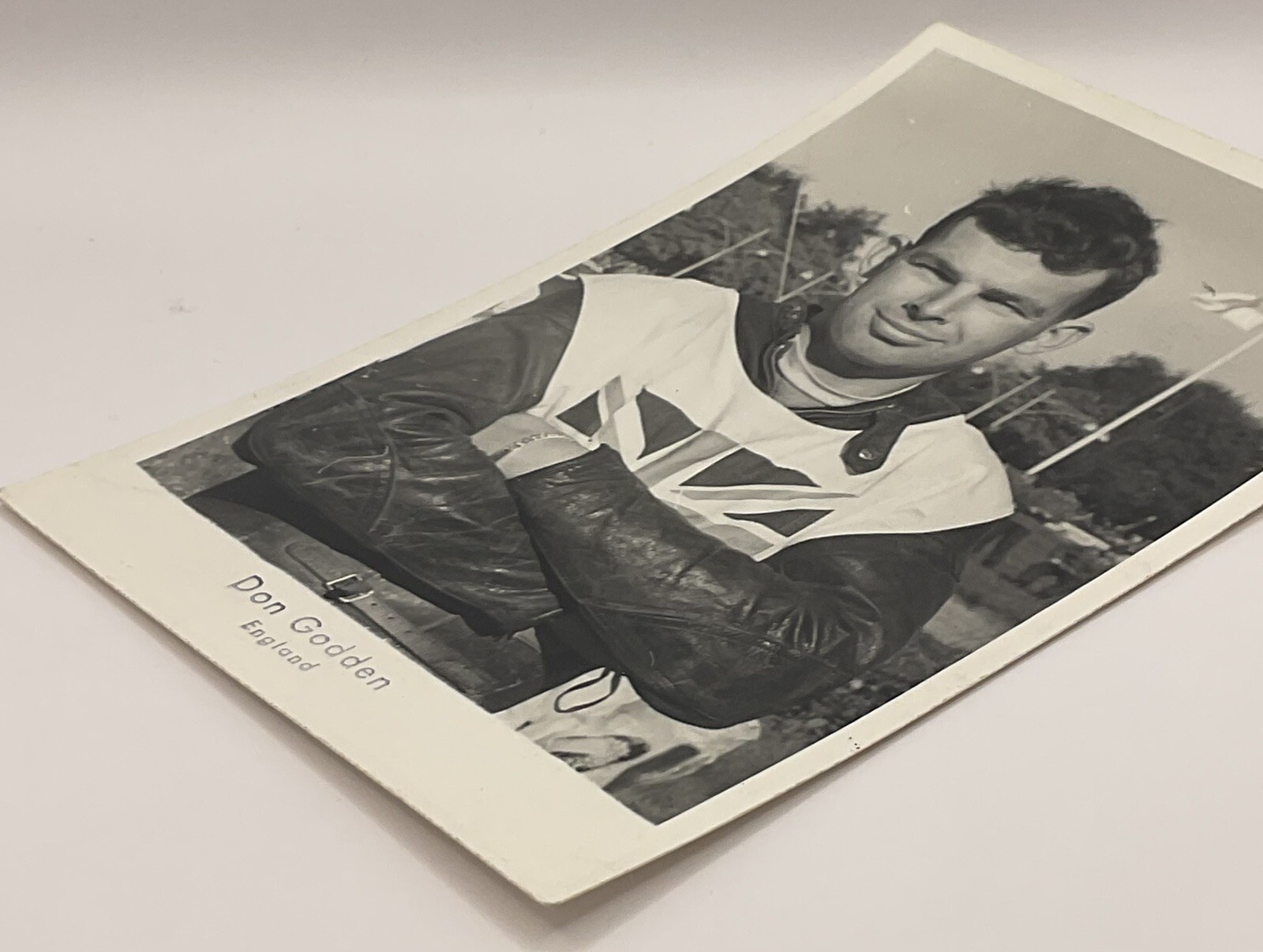 Postcard: Postcard Or Picture Card, DON GODDEN, MOTORCYCLE RACER, REAL PHOTOGRAPH.: catalogue image 5