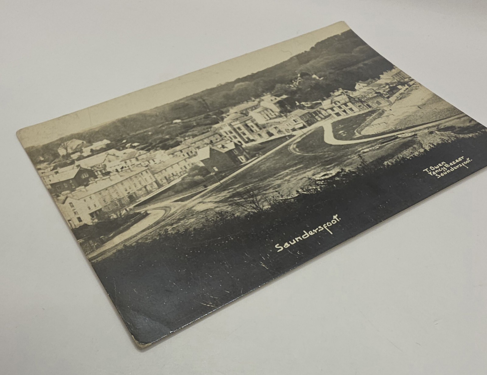 Postcard: Postcard, Saundersfoot, Real Photograph, T. OWEN.: catalogue image 9